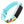 Designer Silicone Band for Fitbit Alta and Fitbit Alta HR by French Bull in Blue Ziggy