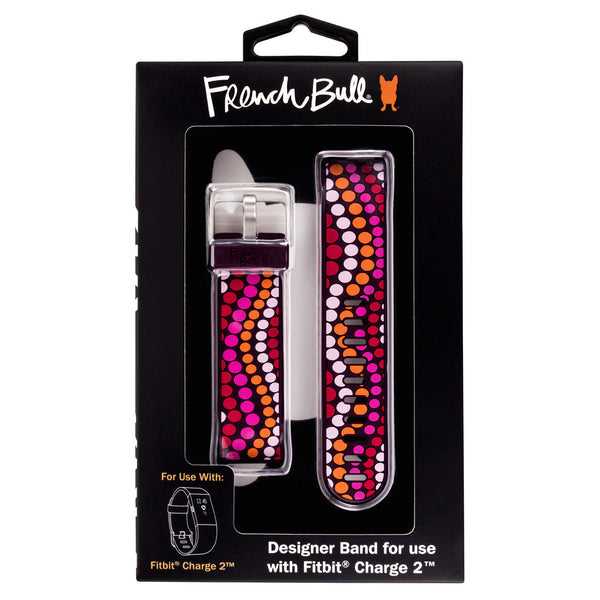 Designer Silicone Band for Fitbit Charge 2 by French Bull in Bindi