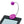 Disc Reading Light by WITHit - Heart Pattern
