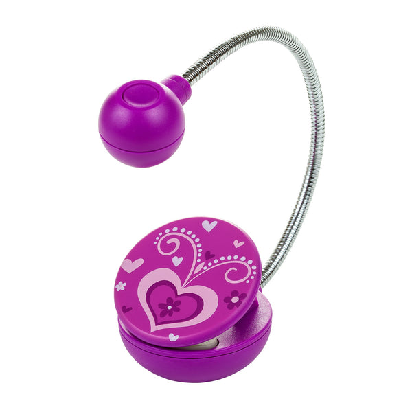 Disc Reading Light by WITHit - Heart Pattern
