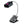 LED Book and Reading Light by French Bull - Black and White Floral Vine Pattern