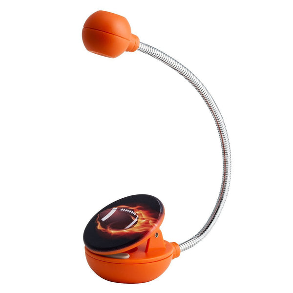 Disc Reading Light, Sports, Football Orange and Black by WITHit