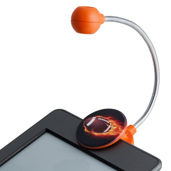 Disc Reading Light, Sports, Football Orange and Black by WITHit