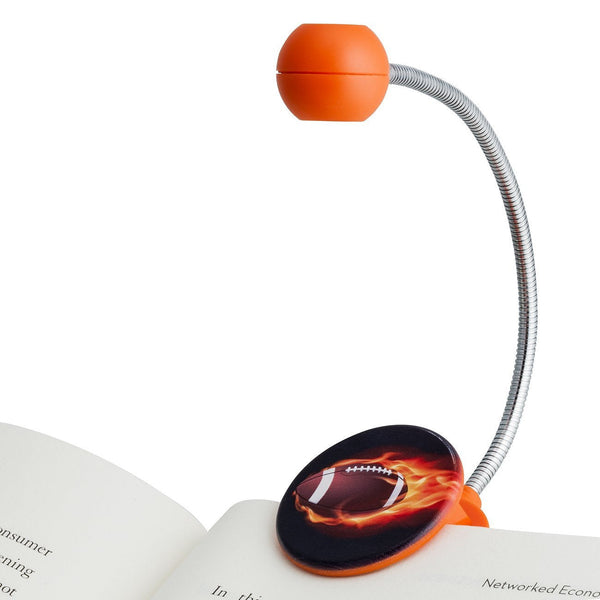 Disc Reading Light, Sports, Football Orange and Black by WITHit