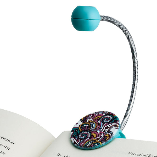 Disc Reading Light, Paisley Pattern by WITHit