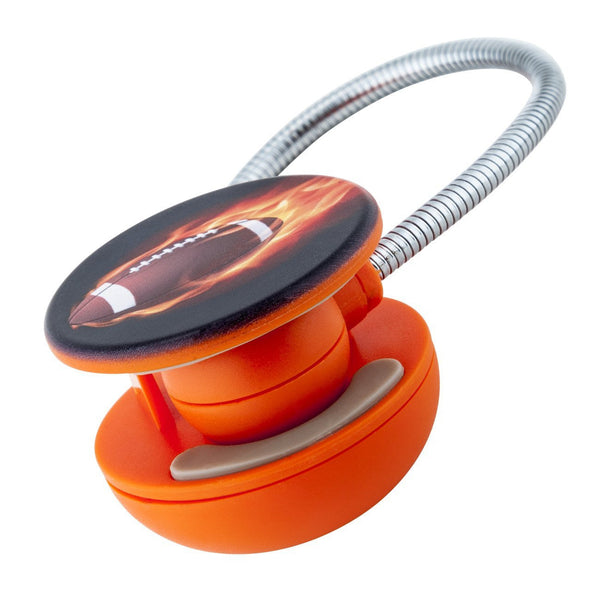Disc Reading Light, Sports, Football Orange and Black by WITHit