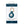 Dabney Lee Apple AirTag Silicone Clip-on Cover in Navy Dottie