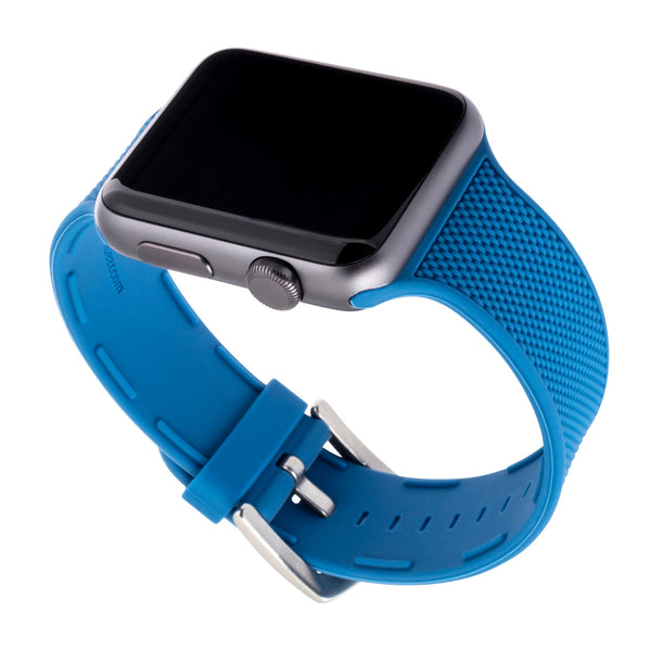 WITHit Silicone Band for 42/44/45mm Apple Watch - Blue Woven