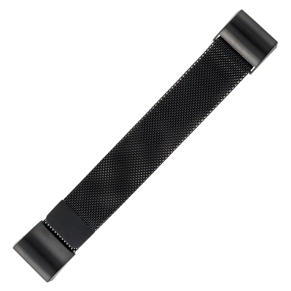 Designer Bands for Fitbit Charge 2 by WITHit - 3 Pack in Gray Silicone, Navy Silicone & Black Mesh