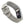 Designer Bands for Fitbit Charge 2 by WITHit - 3 Pack in Gray Silicone, Navy Silicone & Black Mesh