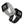 Designer Silicone Bands for Fitbit Versa and Versa 2 by WITHit - 2 Pack in Black and Gray Woven