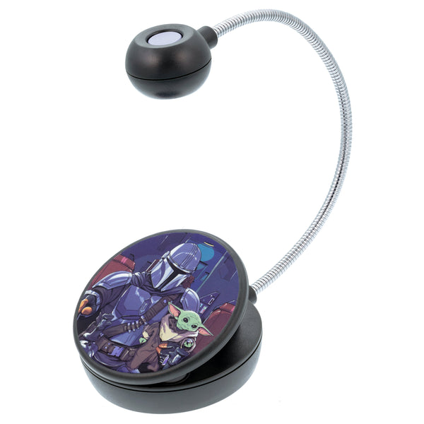 Star Wars Disc LED Reading Light by WITHit - Mandalorian