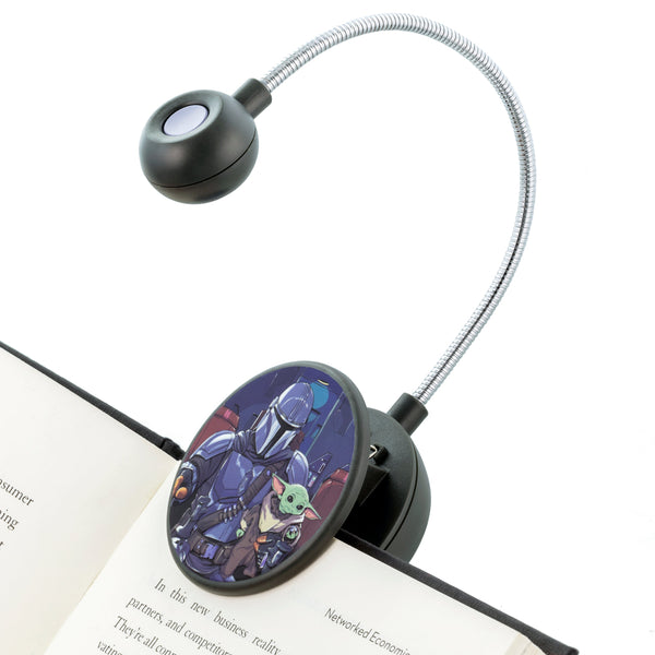 Star Wars Disc LED Reading Light by WITHit - Mandalorian