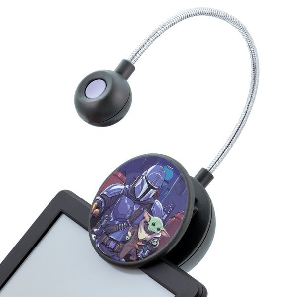 Star Wars Disc LED Reading Light by WITHit - Mandalorian