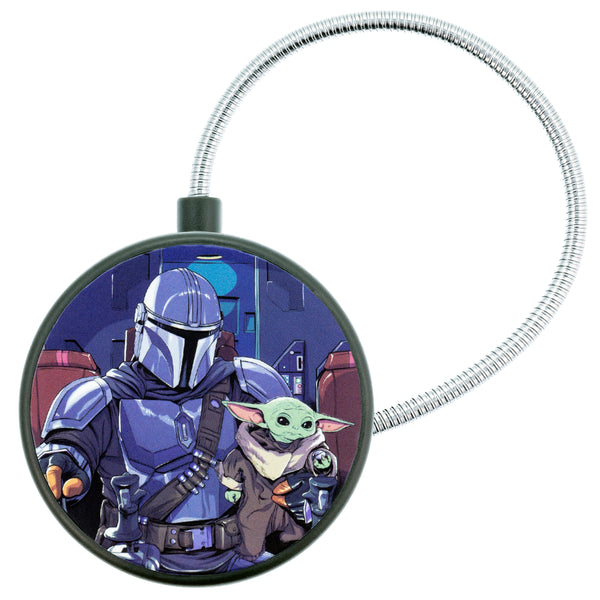 Star Wars Disc LED Reading Light by WITHit - Mandalorian