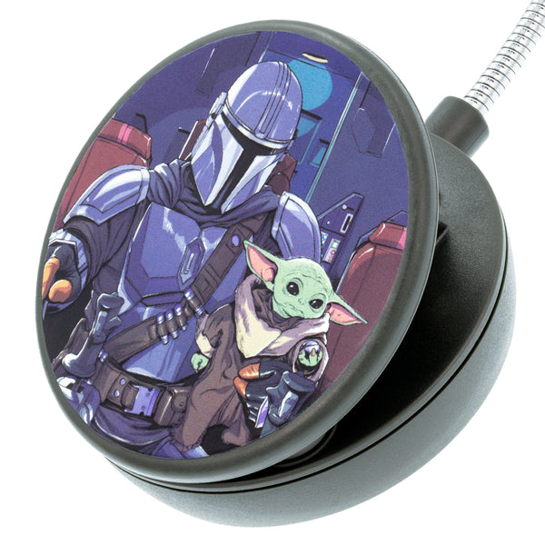 Star Wars Disc LED Reading Light by WITHit - Mandalorian