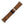 WITHit Leather Band for 42/44/45mm Apple Watch - Brown Hybrid Leather