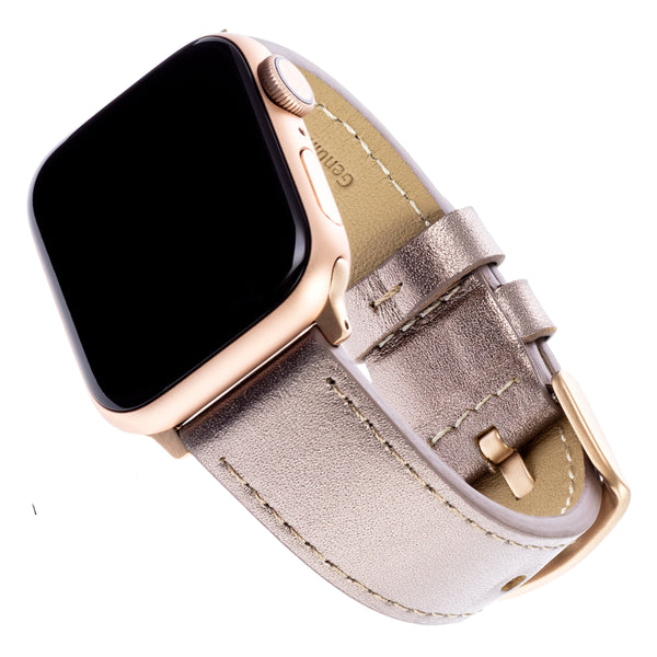 WITHit Leather Band for 38/40/41mm Apple Watch - Bronze