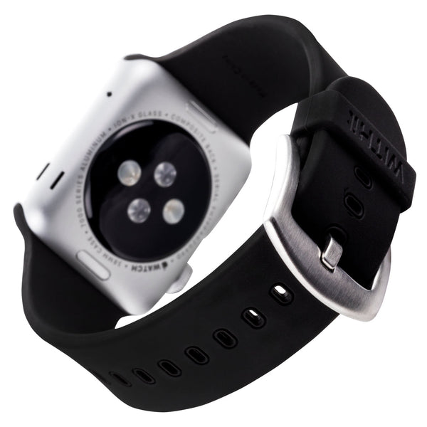 WITHit Silicone Band for 38/40/41mm Apple Watch - Black