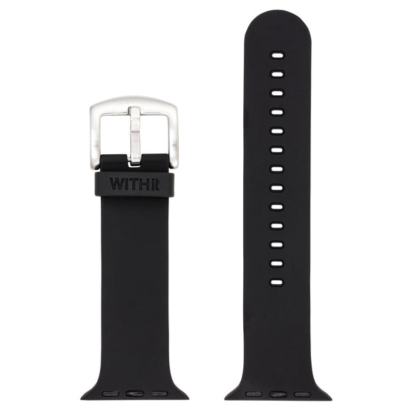 WITHit Silicone Band for 38/40/41mm Apple Watch - Black