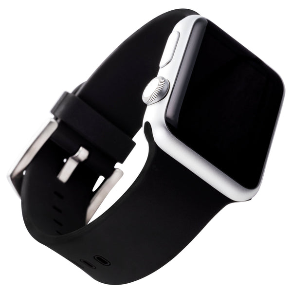WITHit Silicone Band for 38/40/41mm Apple Watch - Black