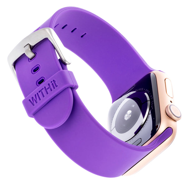 WITHit Silicone Band for 38/40/41mm Apple Watch - Lavender