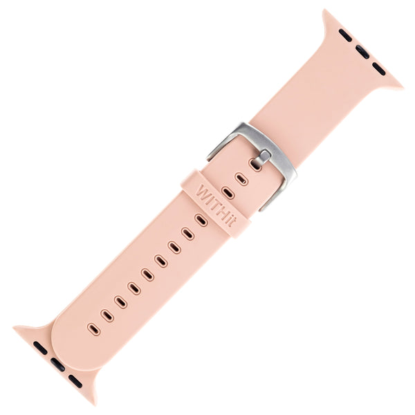WITHit Silicone Band for 42/44/45mm Apple Watch - Blush