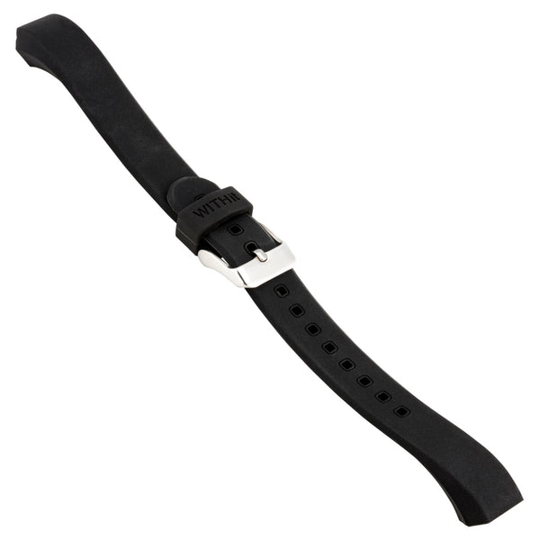 WITHit Silicone Band for Fitbit Alta & Alta HR in Black