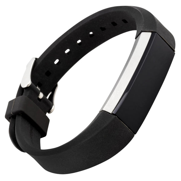 WITHit Silicone Band for Fitbit Alta & Alta HR in Black
