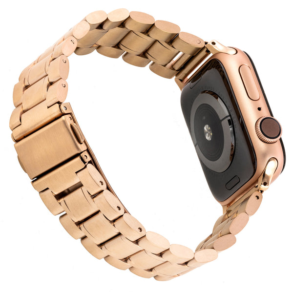 WITHit Stainless Steel Link Band for 38/40/41mm Apple Watch - Gold
