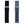 Sport Silicone Bands for Samsung Universal 22mm Smartwatch by WITHit - 2 Pack in Bluestone/Black and Black