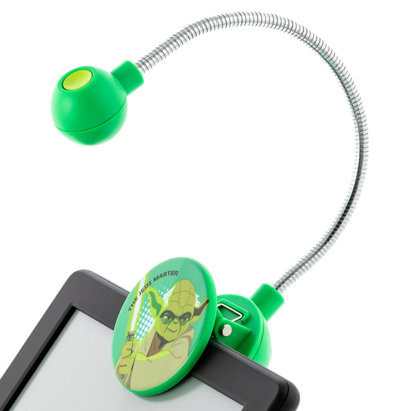 Star Wars Disc LED Reading Light by WITHit - The Jedi Master Galaxy of Adventures - Yoda LED Reading Light