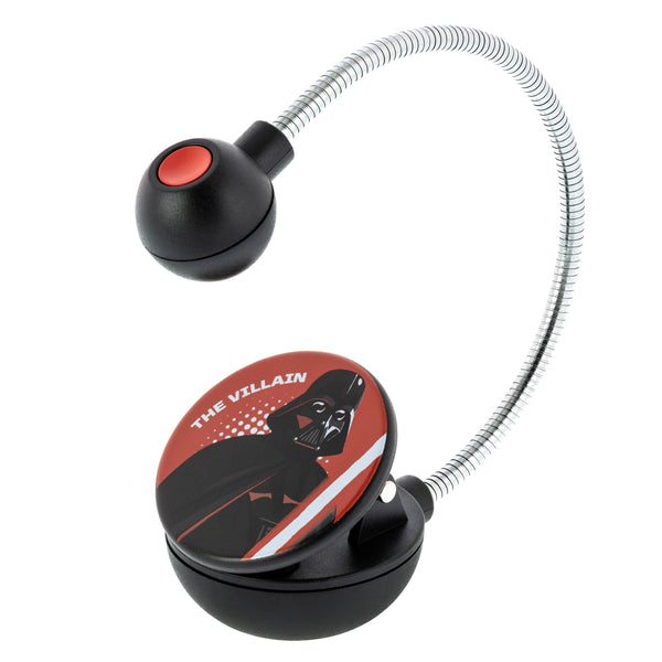 Star Wars Disc LED Reading Light by WITHit - The Villain Galaxy of Adventures - Darth Vader LED Reading Light