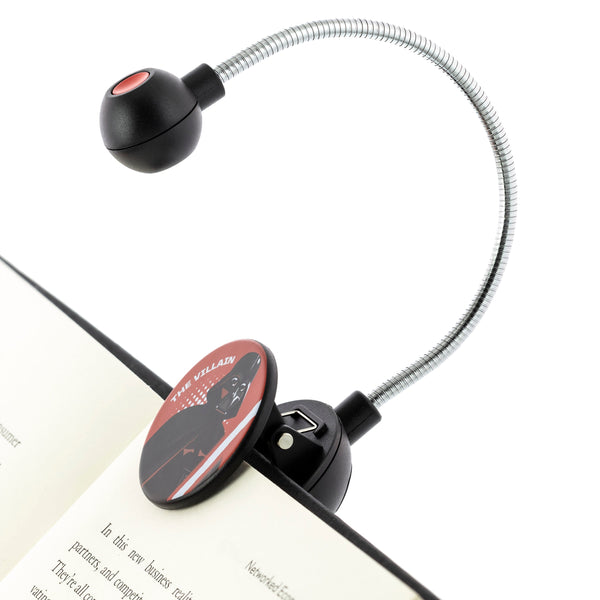 Star Wars Disc LED Reading Light by WITHit - The Villain Galaxy of Adventures - Darth Vader LED Reading Light