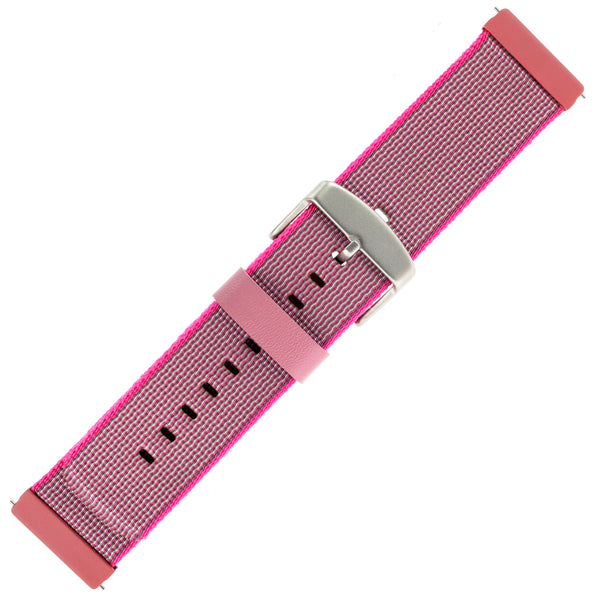 Nylon FitBit Versa Band, Pink