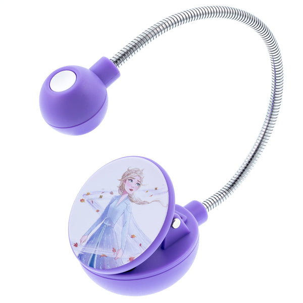 Disney Frozen 2 Disc LED Reading Light - Elsa - Purple