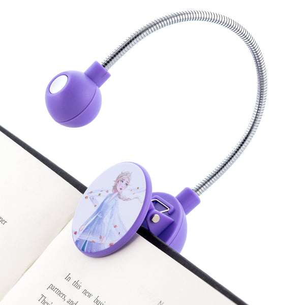 Disney Frozen 2 Disc LED Reading Light - Elsa - Purple