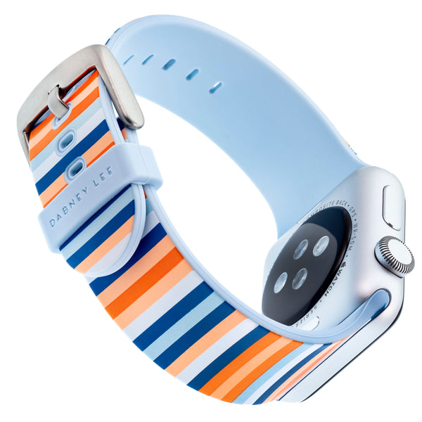 Designer Silicone Band for 38/40/41mm Apple Watch by Dabney Lee - Jack