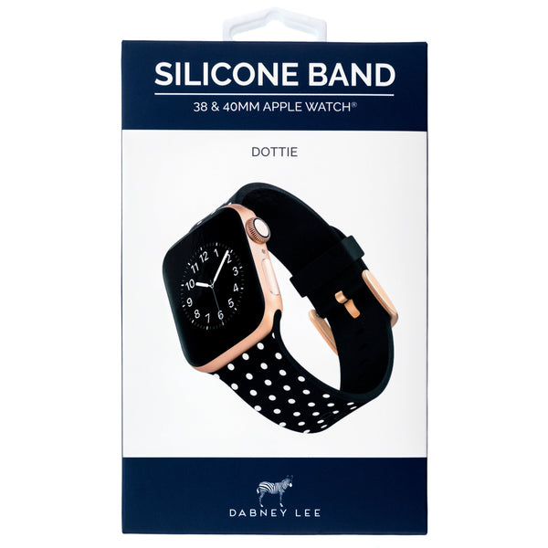 Designer Silicone Band for 38/40mm Apple Watch by Dabney Lee - Dottie