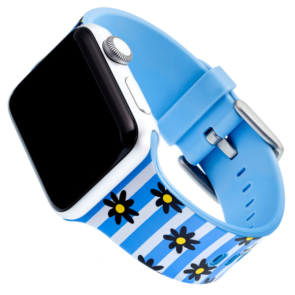 Designer Silicone Band for 38/40/41mm Apple Watch by Dabney Lee - Flower Child