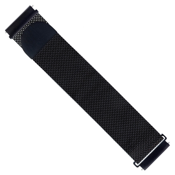 Designer Mesh Band for Samsung Universal 22mm Smartwatch by WITHit in Black