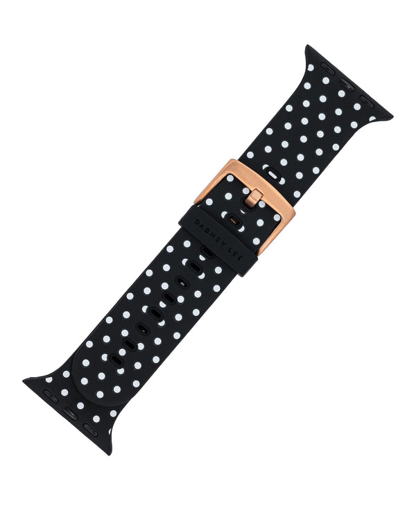 Designer Silicone Band for 42/44/45mm Apple Watch by Dabney Lee - Dottie