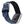 WITHit Silicone Band for 42/44/45mm Apple Watch - Bluestone/Black Saffiano
