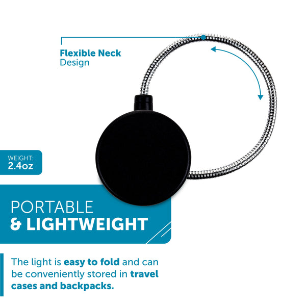 Disc Reading Light by WITHit - Black