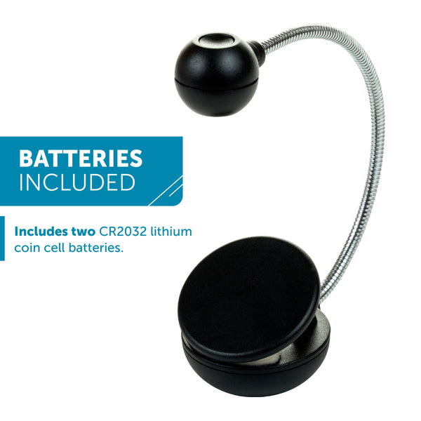 Disc Reading Light by WITHit - Black