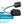Quad 4 LED Reading Light by WITHit - Black