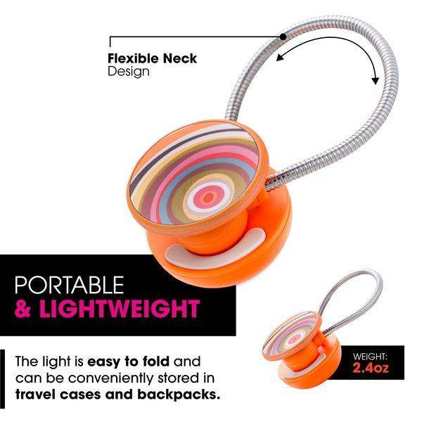 LED Disc Book and Reading Light by French Bull - Ring