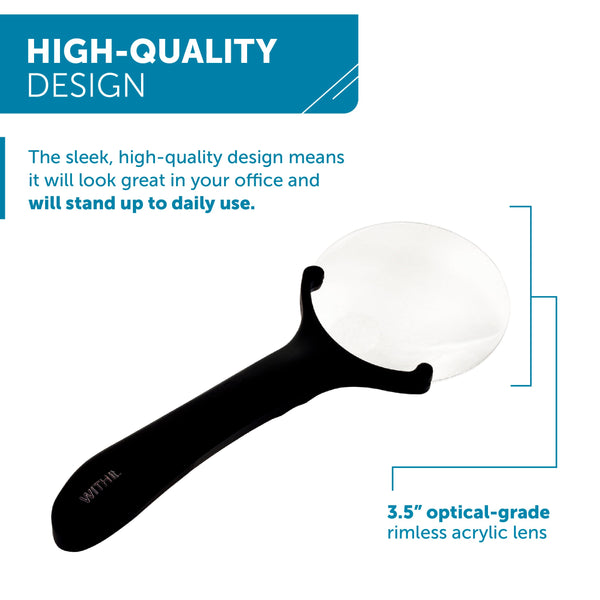 WITHit Task Lighted Magnifier - Black