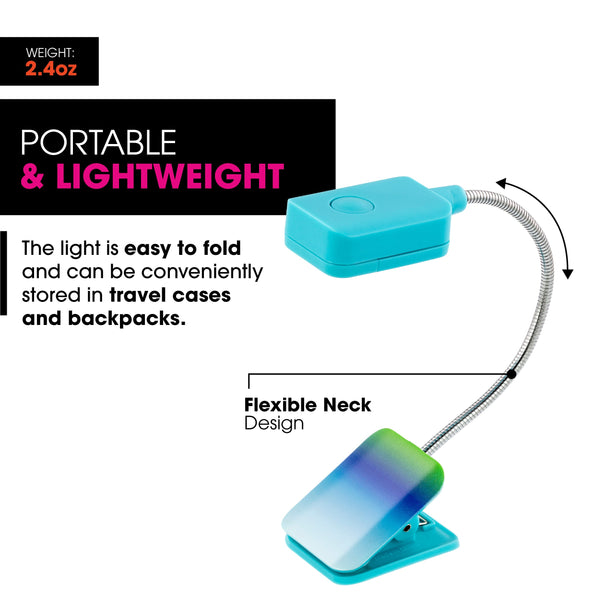 LED Book and Reading Light by French Bull - Ombre