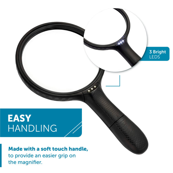 WITHit Jumbo Lighted Magnifier